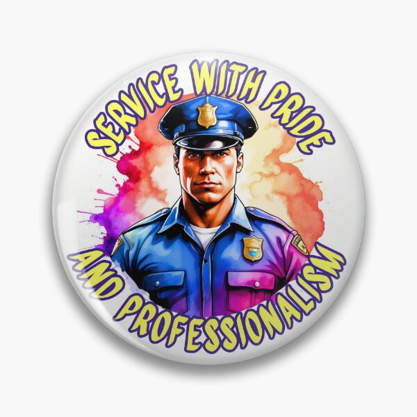 Item preview, Service With Pride And Professionalism Police Design designed and sold by Jim Stephens.