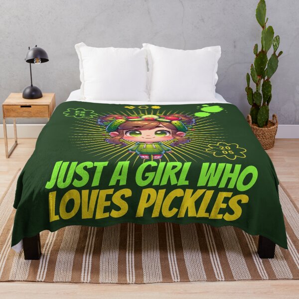 Item preview, Just A Girl Who Loves Pickles designed and sold by JansenGS.