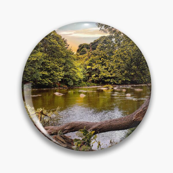 Item preview, Fallen Tree at the river Swale at Richmond  designed and sold by RosRidleyPhoto.