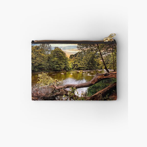 Item preview, Fallen Tree at the river Swale at Richmond  designed and sold by RosRidleyPhoto.