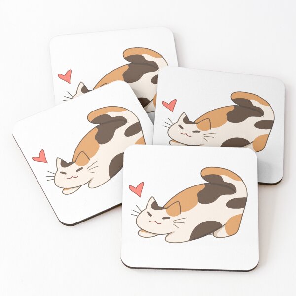 Item preview, Calico Cat Stretching ♥ designed and sold by ondine257.