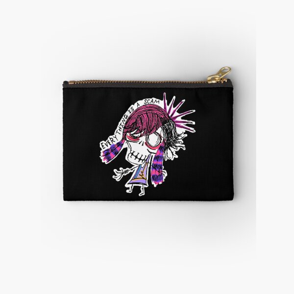 Item preview, Dark and Gritty Everything is a Scam emo scenekid designed and sold by Michael Stewart.