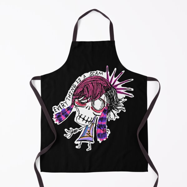Item preview, Dark and Gritty Everything is a Scam emo scenekid designed and sold by Michael Stewart.