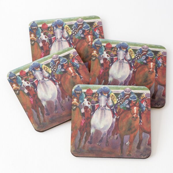 Item preview, Racing at Churchill Downs designed and sold by Kaye Hinson.