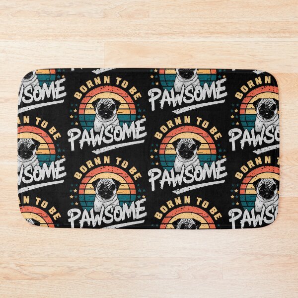 Item preview, Pawsome Pug | Awesome Pug | Cool Pug designed and sold by OrganicLights.