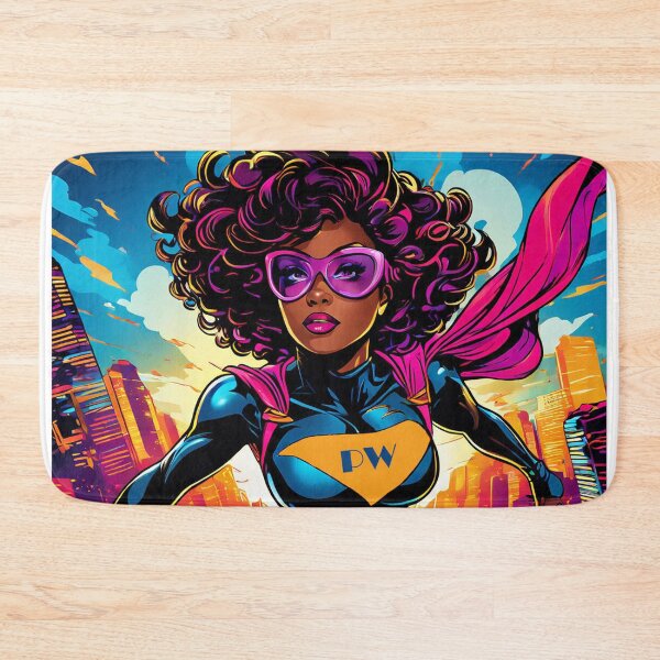 Item preview, Superhero power woman designed and sold by LuckyFamily.