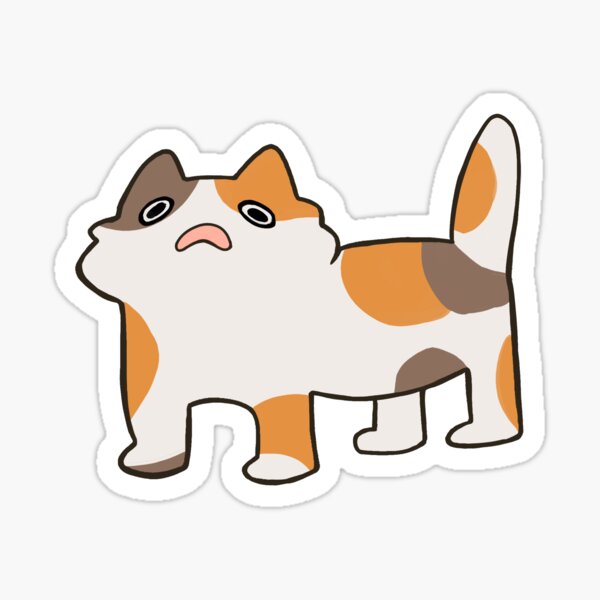 Item preview, Confused Calico Cat designed and sold by ondine257.