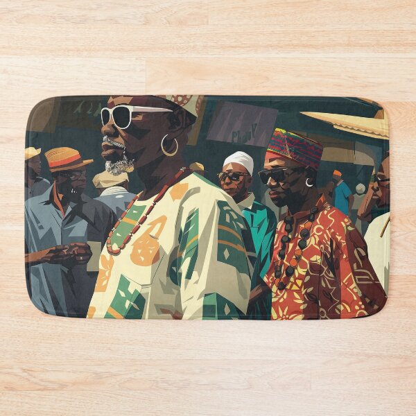 Item preview, Nigeria Digital Illustration designed and sold by ComicsFactory.