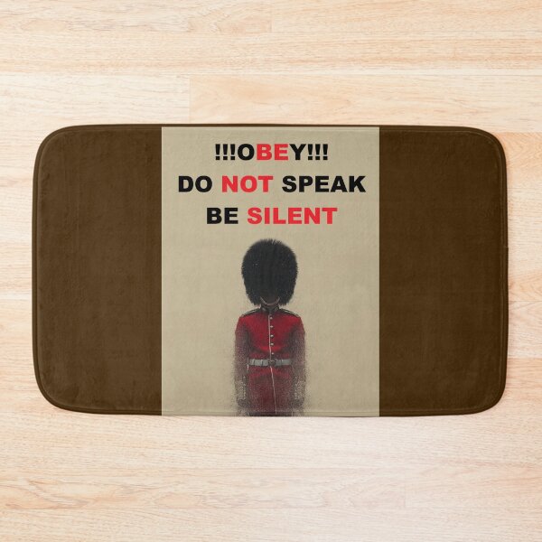 Item preview, Be Not Silent  designed and sold by BartHugoKnight.