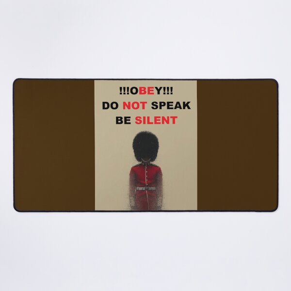 Item preview, Be Not Silent designed and sold by BartHugoKnight.