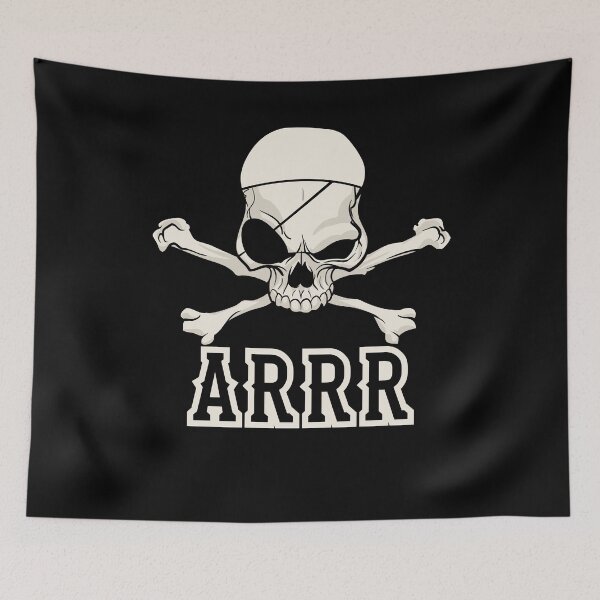 Item preview, Arrr Pirate Skull designed and sold by Kieran Abbott.