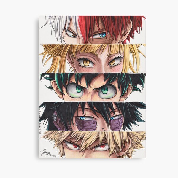 5 Panel Crossover Anime Mix Wallpaper Printed Pictures Home Wall Art Poster  Painting on Canvas for Modern Living Room Decor No Frame Oil Painting | Wish