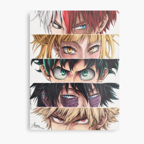 Heroes eyes Metal Print