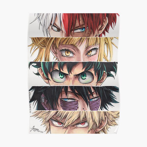 Heroes eyes Poster