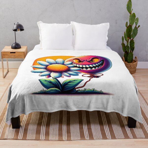 Item preview, Angry balloon with beautiful flower designed and sold by Bukhisz.