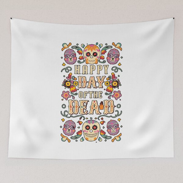 Item preview, Happy Day of the Dead designed and sold by PatronesKawai.