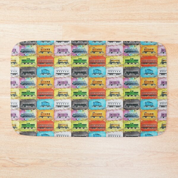 Item preview, Ticket to Ride Train Pattern designed and sold by Elsworth.