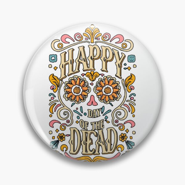 Item preview, Happy Day of the Dead designed and sold by PatronesKawai.