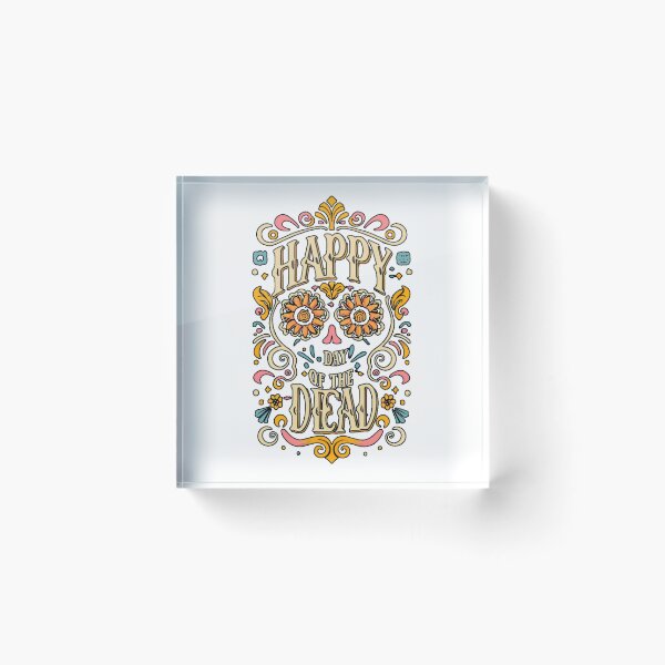 Item preview, Happy Day of the Dead designed and sold by PatronesKawai.