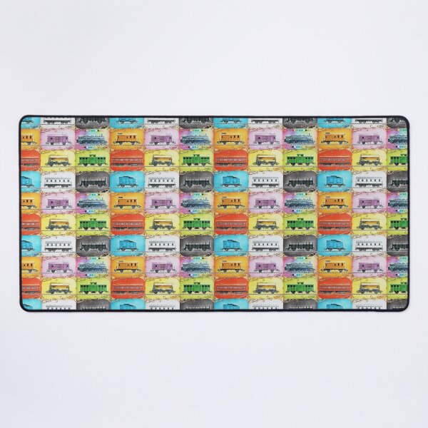 Item preview, Ticket to Ride Train Pattern designed and sold by Elsworth.