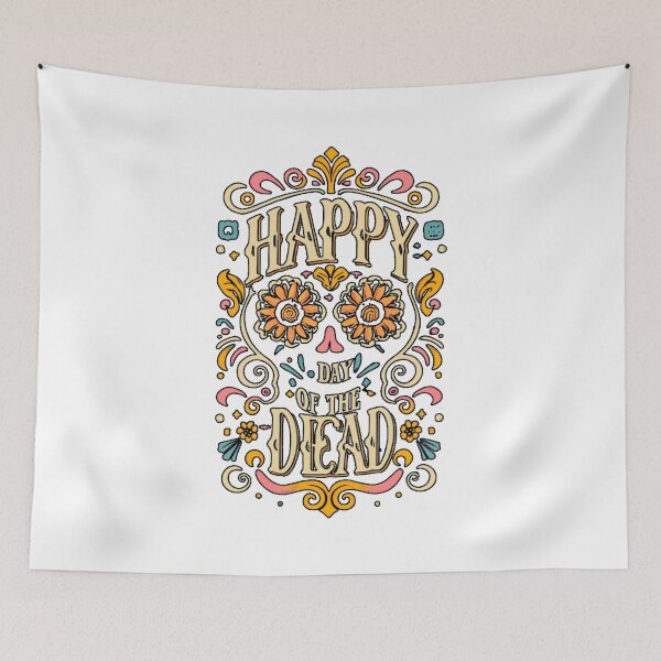 Item preview, Happy Day of the Dead designed and sold by PatronesKawai.
