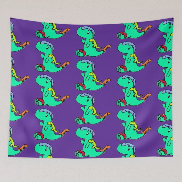 Item preview, dino with babies designed and sold by Lydia Conder.