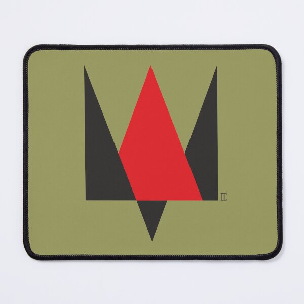 Item preview, Trident. (minimalism) Red and black. designed and sold by sarabeevart.