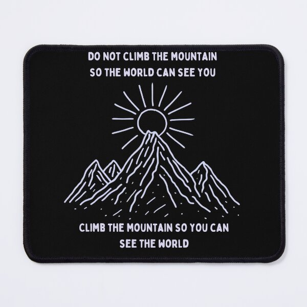 Item preview, Climb the mountain (dark background) designed and sold by GoatAndCamel.