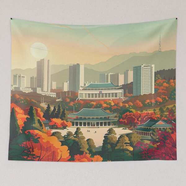 Item preview, North Korea Digital Illustration designed and sold by ComicsFactory.