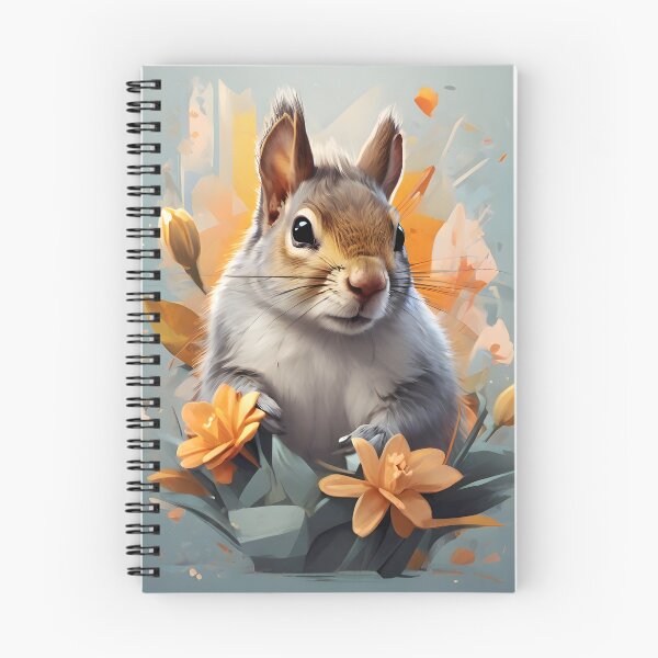 Item preview, Spring Squirrel and Blooming Crocuses designed and sold by digiscapeart.