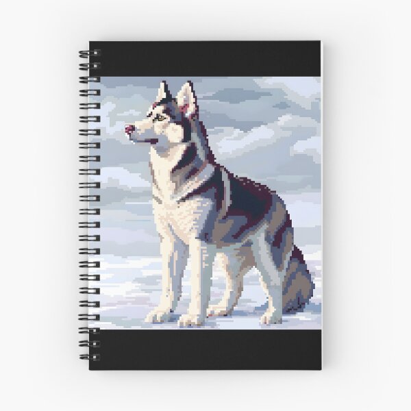 Artikelvorschau, 16-bit-siberian Husky entworfen und verkauft von CUTEDOGGIEZ.
