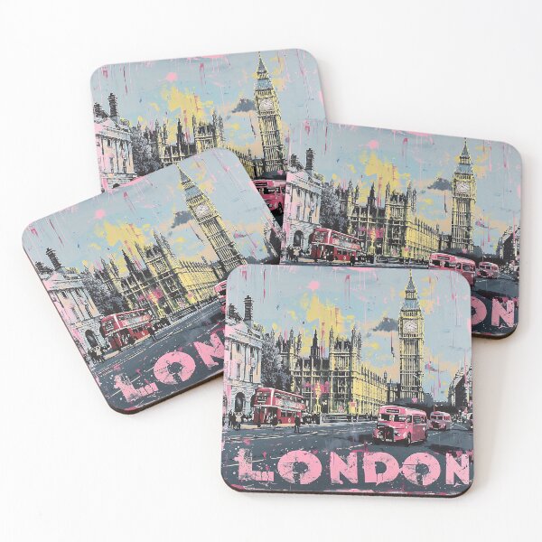 Item preview, Retro London Cityscape designed and sold by nomiraclehere.