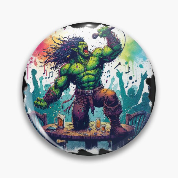 Item preview, Orc in Karaorke and Fans! designed and sold by wolfmaker3d.