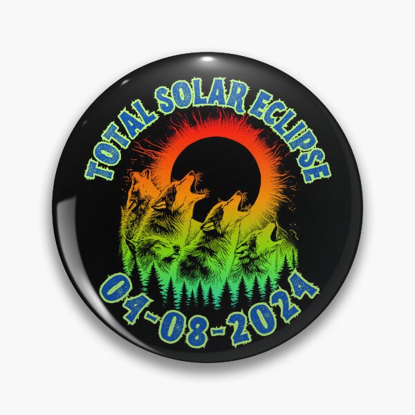 Artikelvorschau, Total Solar Eclipse Wolves entworfen und verkauft von WoodburyLake.
