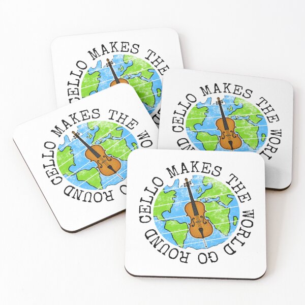 Item preview, Cello Makes The World Go Round, Cellist Earth Day designed and sold by doodlerob.
