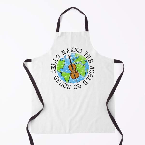 Item preview, Cello Makes The World Go Round, Cellist Earth Day designed and sold by doodlerob.