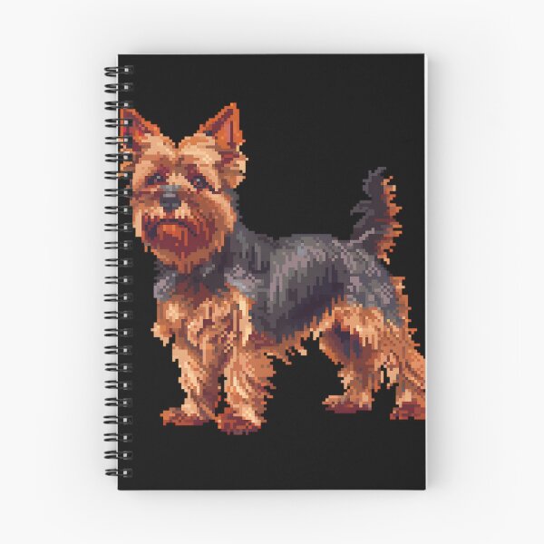 Item preview, Pixel Silky Terrier designed and sold by CUTEDOGGIEZ.