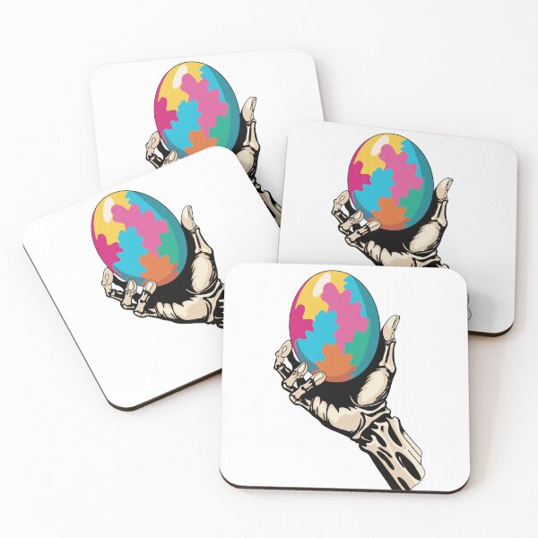 Item preview, Easter egg in skeleton hand designed and sold by SimoesArtistry.