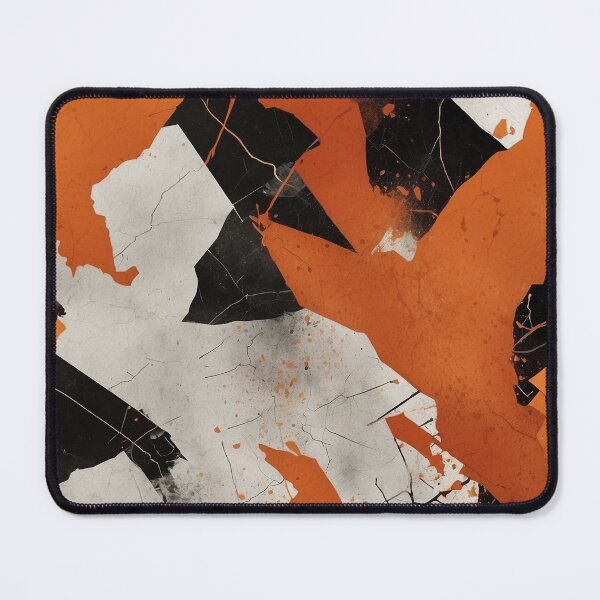 Item preview, Orange & Black Distressed Pattern designed and sold by Terrace36.