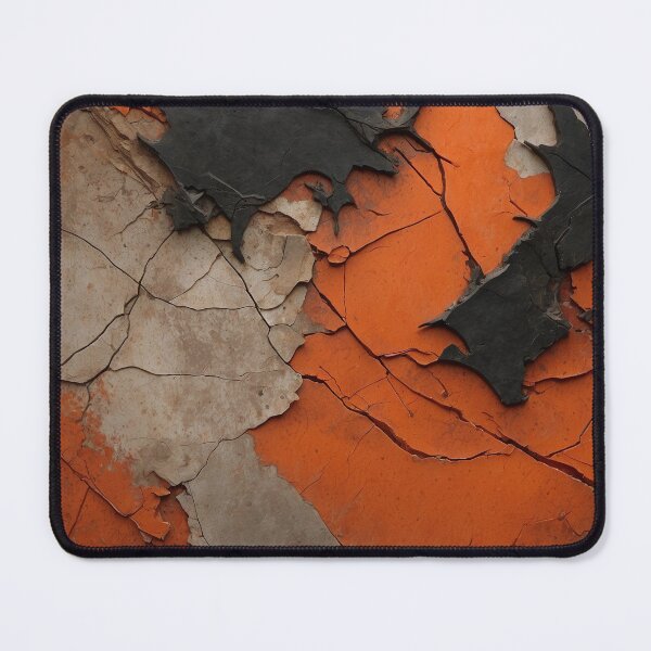 Item preview, Orange & Black Distressed Pattern II designed and sold by Terrace36.