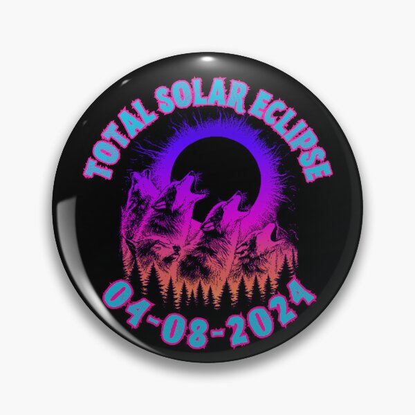 Artikelvorschau, Total Solar Eclipse Wolves entworfen und verkauft von WoodburyLake.