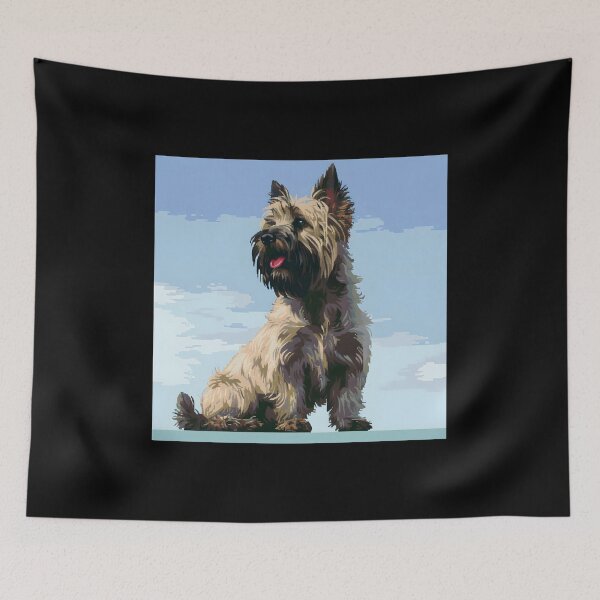 Item preview, Pixel Skye Terrier designed and sold by CUTEDOGGIEZ.