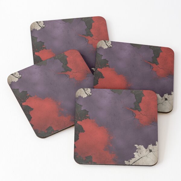 Item preview, Purple, Red & Black Distressed Pattern II designed and sold by Terrace36.
