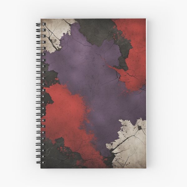 Item preview, Patrón desgastado morado, rojo y negro II designed and sold by Terrace36.