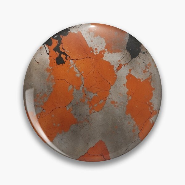 Item preview, Orange & Black Distressed Pattern III designed and sold by Terrace36.