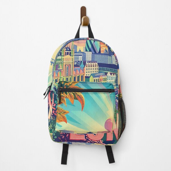 Item preview, Retro London Illustration designed and sold by nomiraclehere.