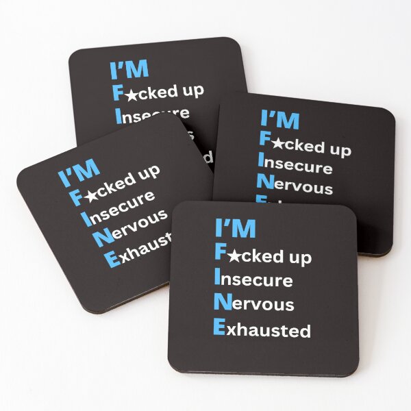 Item preview, I'm FINE designed and sold by NSEAdventures.