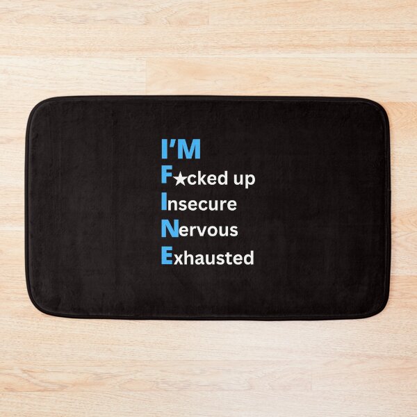 Item preview, I'm FINE designed and sold by NSEAdventures.