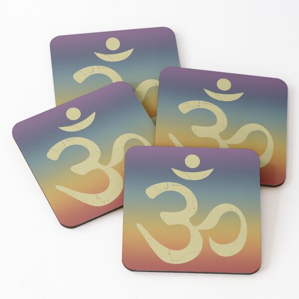 Item preview, OM Bija - Rainbow Sunset + Gold designed and sold by Irene Estelle.