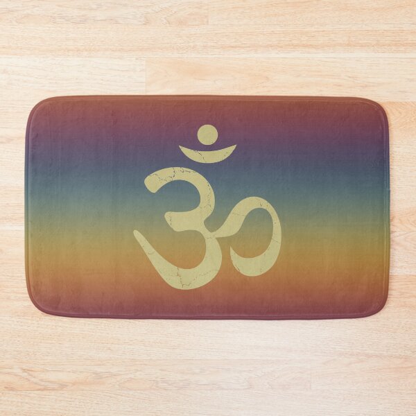 Item preview, OM Bija - Rainbow Sunset + Gold designed and sold by Irene Estelle.